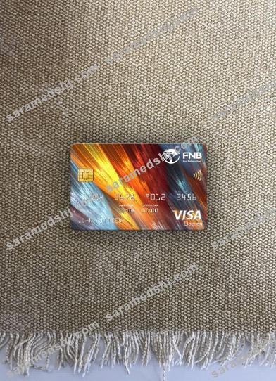 South Africa First National Bank (FNB) visa electron card photolook front